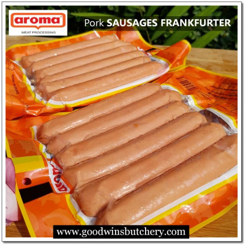 Pork Sausages Frankfurter 5 Aroma Bali Price Pack 250gr